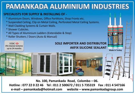 Top 141 Aluminium Companies in Sri Lanka 